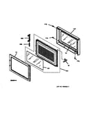 Microwave door