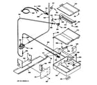 GE JGSP21WET1WW oven burner parts diagram