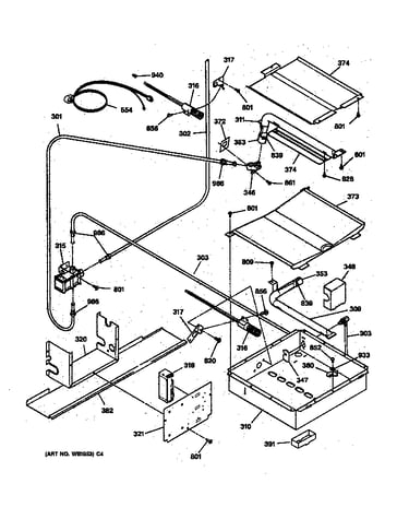 Oven burner parts