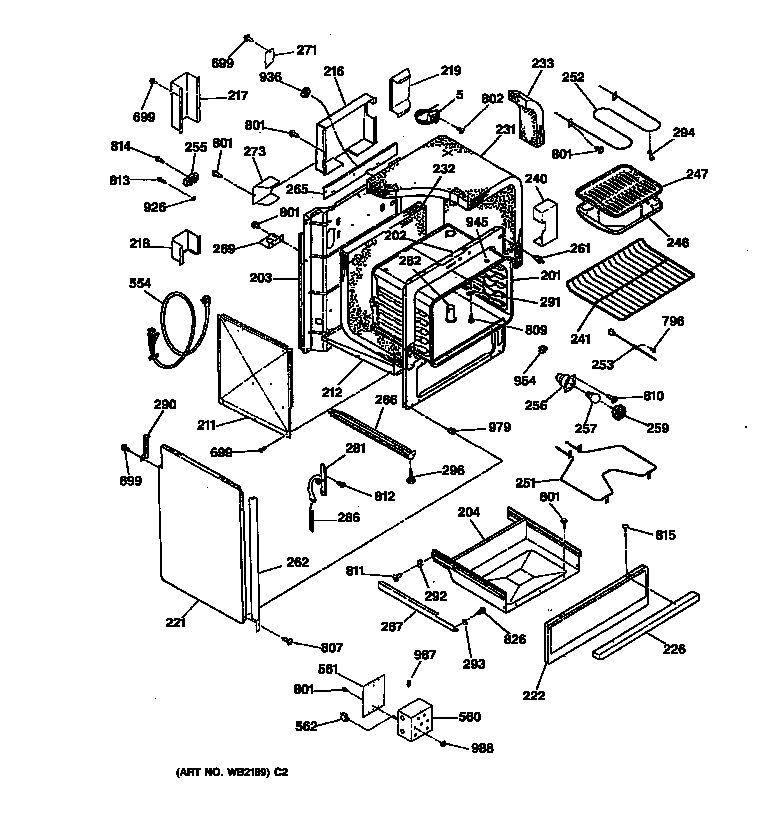 BODY & DRAWER PARTS