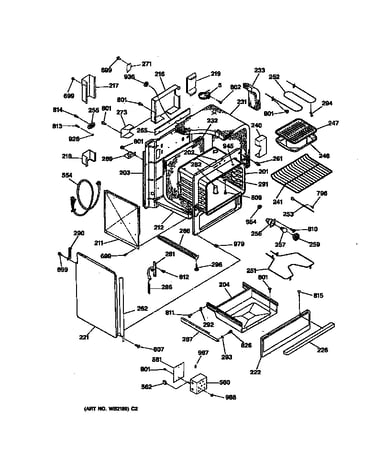 Body & drawer parts