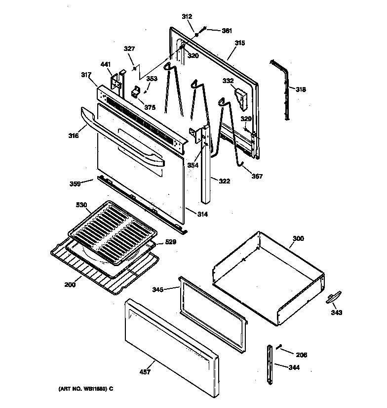 Door & drawer parts
