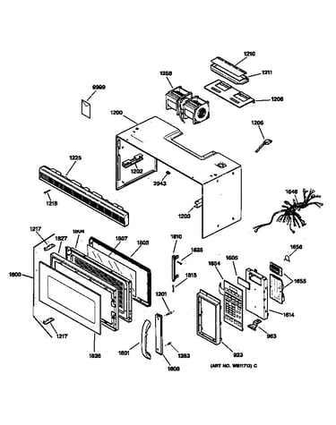 Case, door & controls