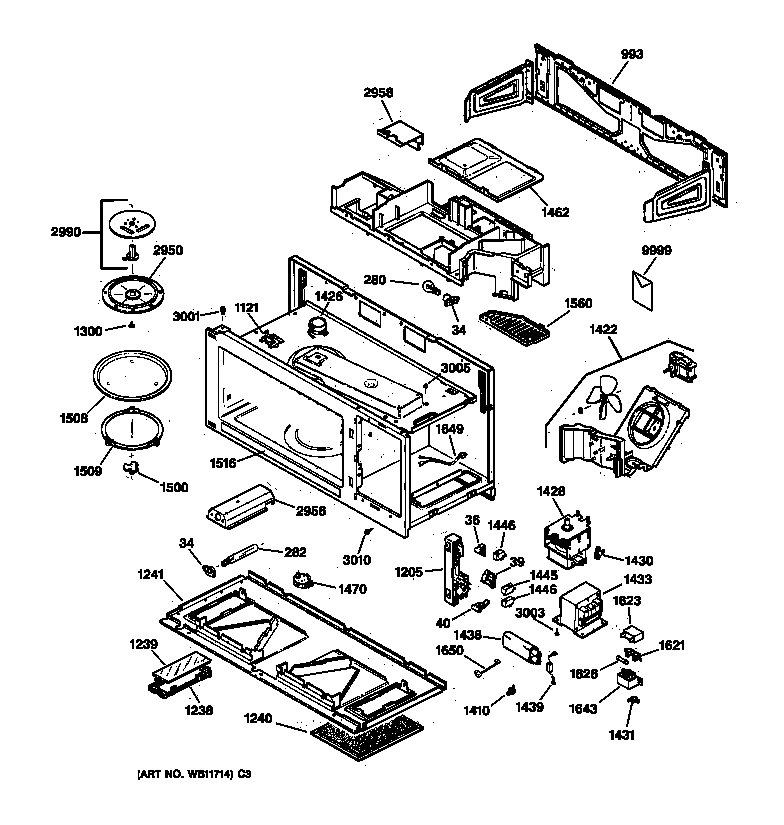 Base, stirrer & electronics