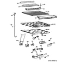 GE TBX21GIDARWW compartment separator parts diagram