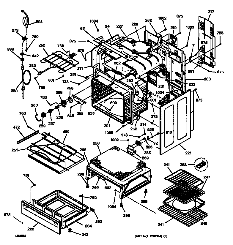 BODY & DRAWER PARTS