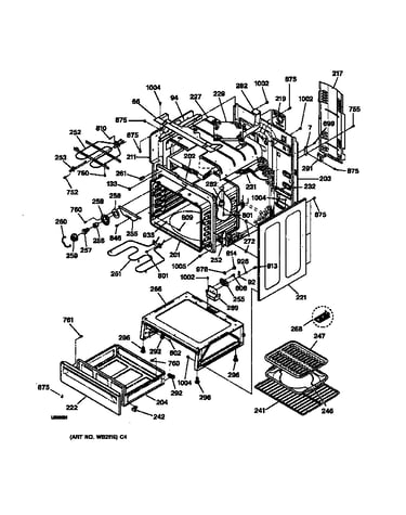 Body & drawer parts