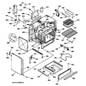 GE JSP34WW4WW body & drawer parts diagram