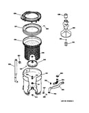 Tub, basket & agitator
