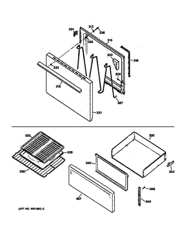 Door & drawer parts