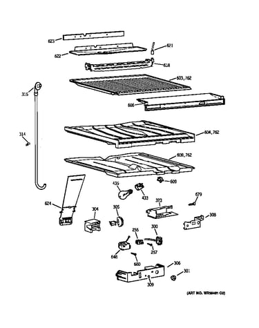 Compartment separator parts