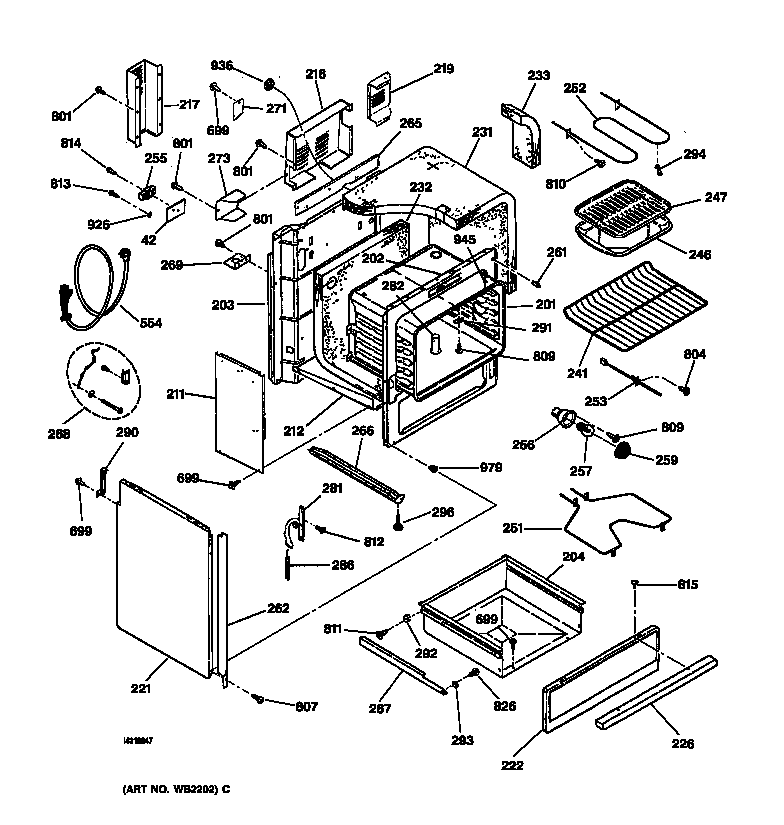 BODY & DRAWER PARTS