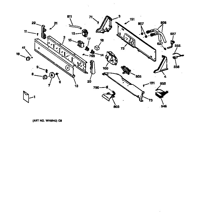 CONTROLS & BACKSPLASH