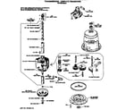 GE WWA8837RBL transmission-complete breakdown diagram