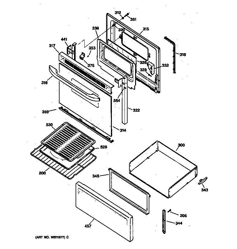 Door & drawer parts