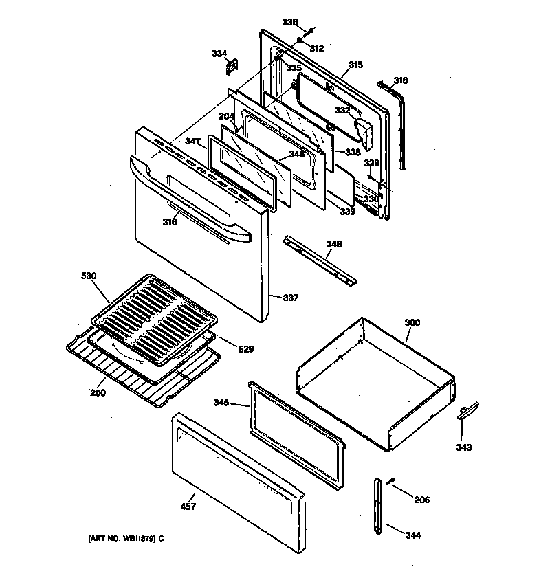 Door & drawer parts