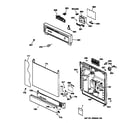Kenmore 36315161794 escutcheon & door assembly diagram