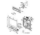 Kenmore 36314071794 escutcheon & door assembly diagram