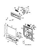 Escutcheon & door assembly