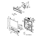 Kenmore 36314081993 escutcheon & door assembly diagram