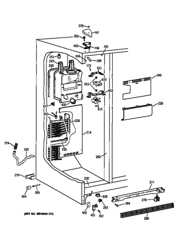 Freezer section