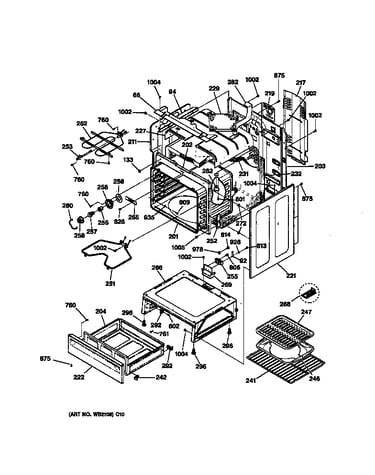 Body & drawer  parts