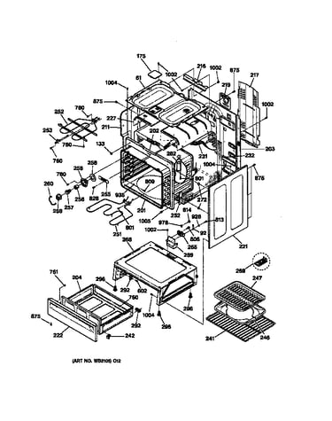 Body & drawer parts