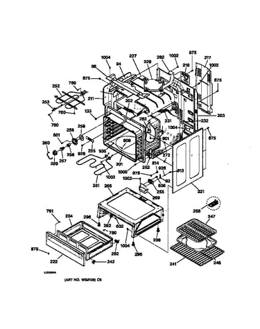 Body & drawer parts