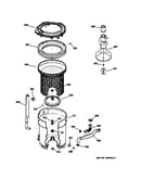 Tub, basket & agitator