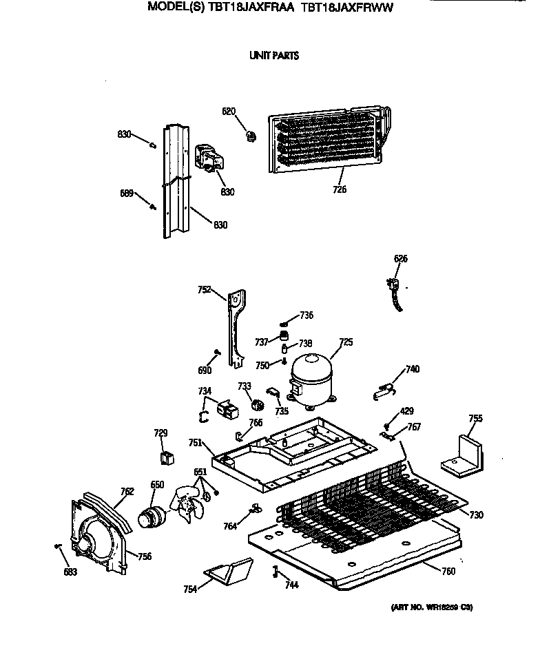 Unit parts