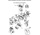 GE AZ31H15D5CV5 motor, compressor & system components diagram