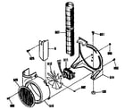 GE JSP26GP4AD fan diagram