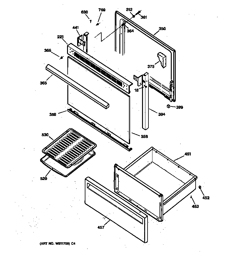 Door & drawer parts