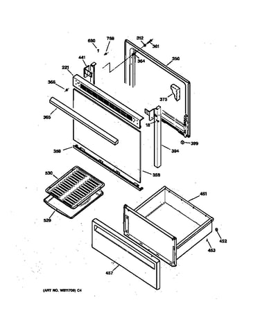 Door & drawer parts