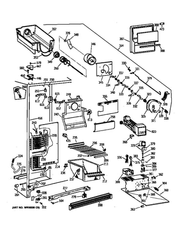 Freezer section