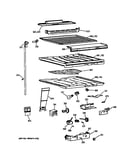 Compartment separator parts