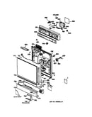 Escutcheon & door assembly