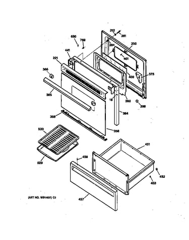 Door & drawer parts