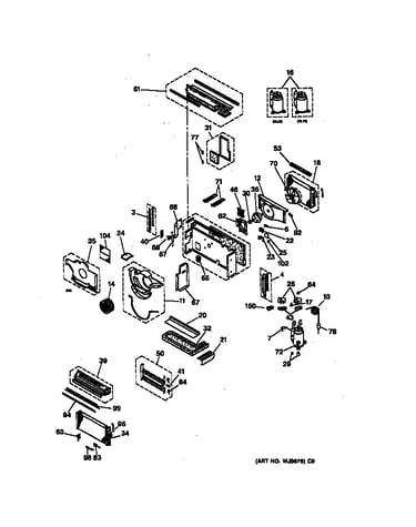 Motor, compressor & system components