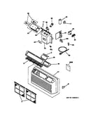Controls & grill assembly