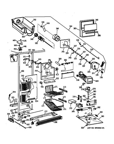 Freezer section