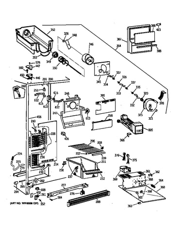 Freezer section