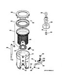 Tub, basket & agitator