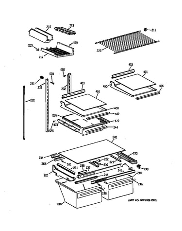 Shelf parts