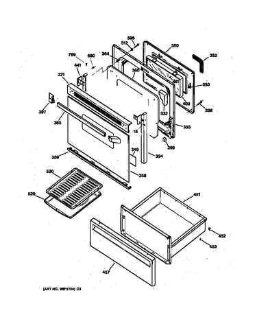 Door & drawer parts