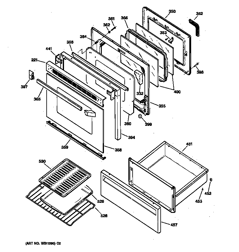 Door & drawer parts