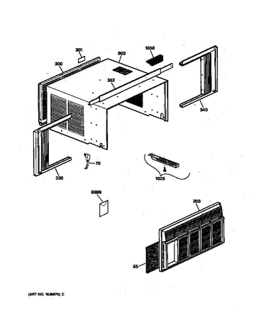 Front panel & exterior parts
