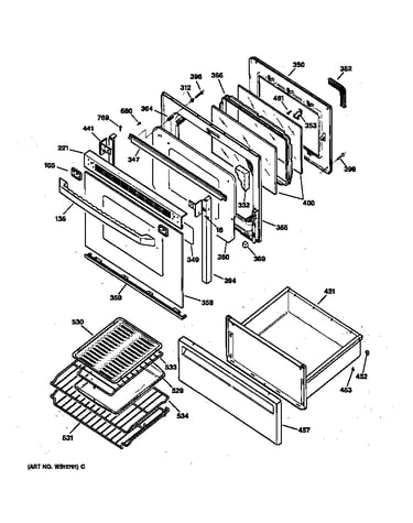 Door & drawer parts