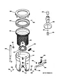 Tub, basket & agitator