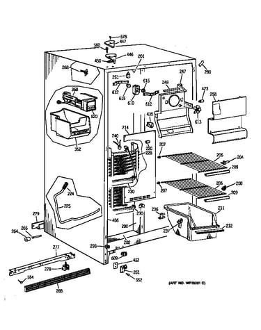 Freezer section